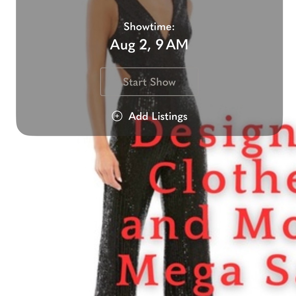 POSH SHOW Saturday,Aug. 2nd at 9amET